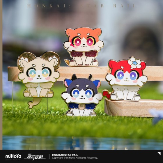 miHoYo Honkai Star Rail Awooo Series Chimera Zinc Alloy Badge